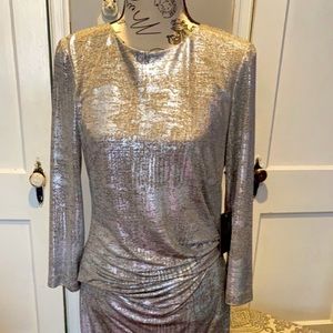 Vince Camuto Silver tone dress..